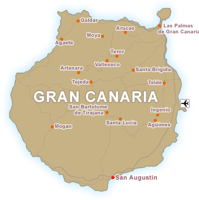 Gran Canaria Karte